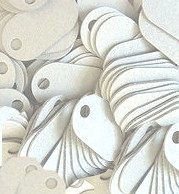 white p-tags